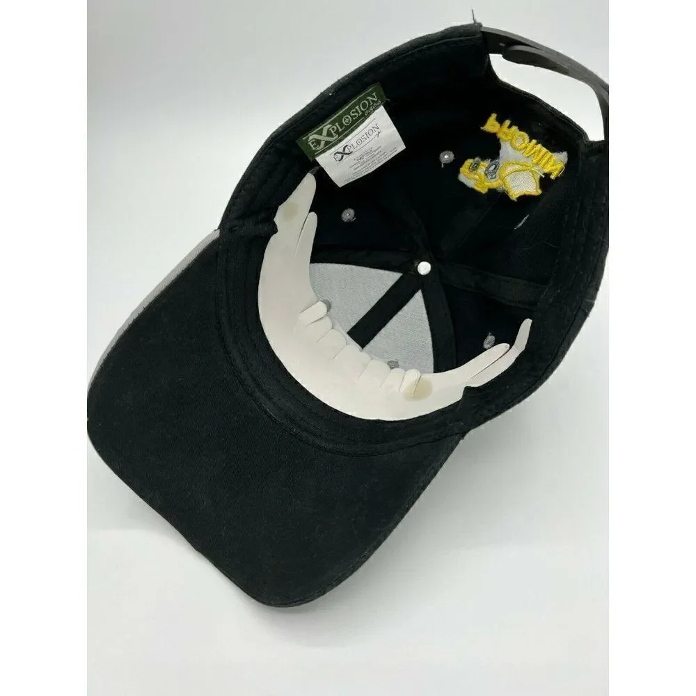 Explosion Caps Snapback Hat Mens Mining Spanish PROMIN Heavy Equipment